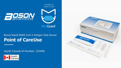 BOSON Self-Testing Kits - Health Canada Approved