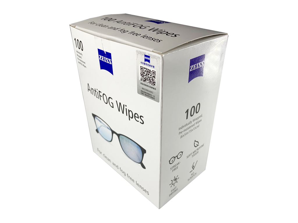 100pcs Anti Fog Lens Wipes, Pre-Moistened Cleaning Wipes for