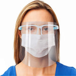 NEW! Safety Face Shields with Glasses Frame